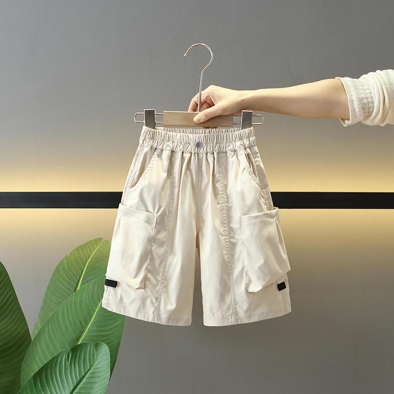 Boys' Shorts 2025 Summer Children's Thin Capri Pants