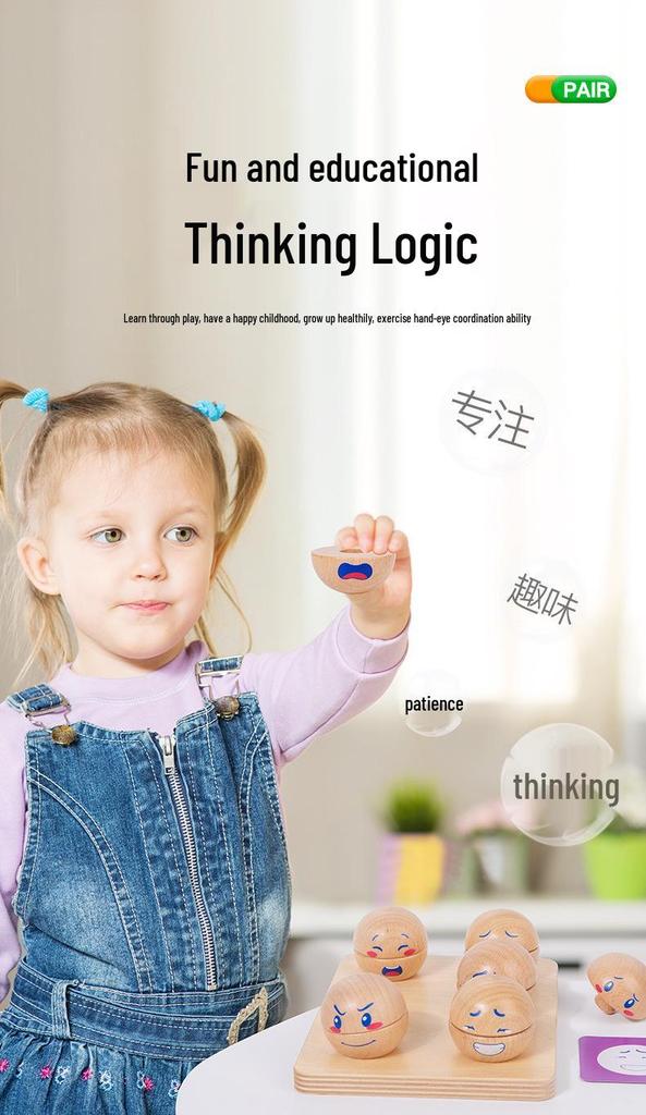 Face-Changing Expression Ball Game: Large, Educational, Parent-Child Interactive Toy for Early Childhood Development