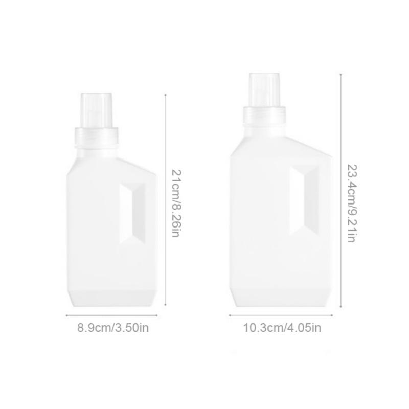 500/600/800/1000 ml Velkokapacitní dávkovací láhev na prací prostředek Aviváž Prázdná láhev