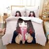 Girls Anime SHY Bedding Set Duvet Cover Bed Set Quilt Cover Pillowcase Comforter king Queen Size Boys Adult Bedding Set