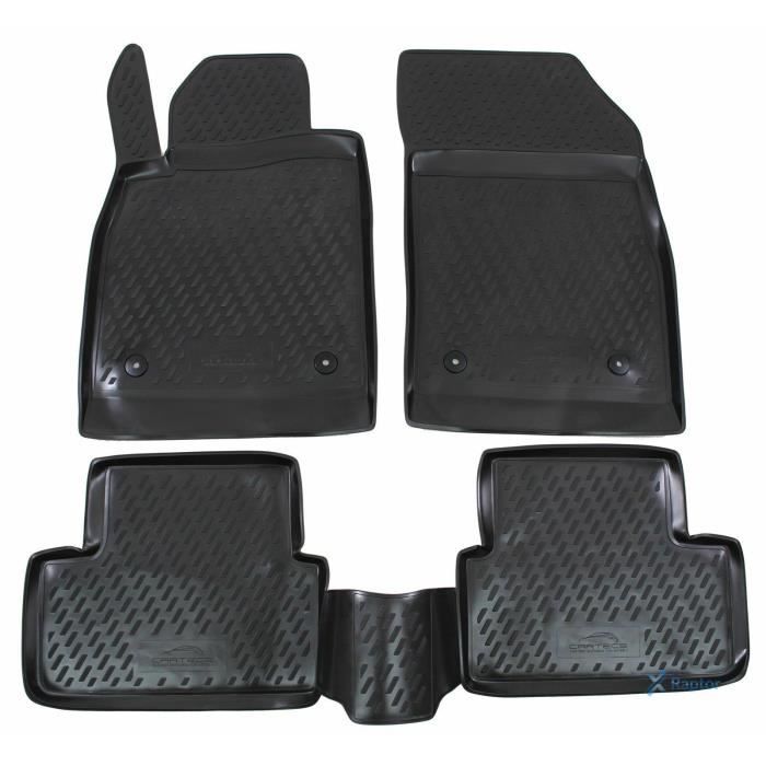 J&J AUTOMOTIVE | Tapis De Sol En Caoutchouc 3D Exclusive Pour Opel Astra J 2009-2015
