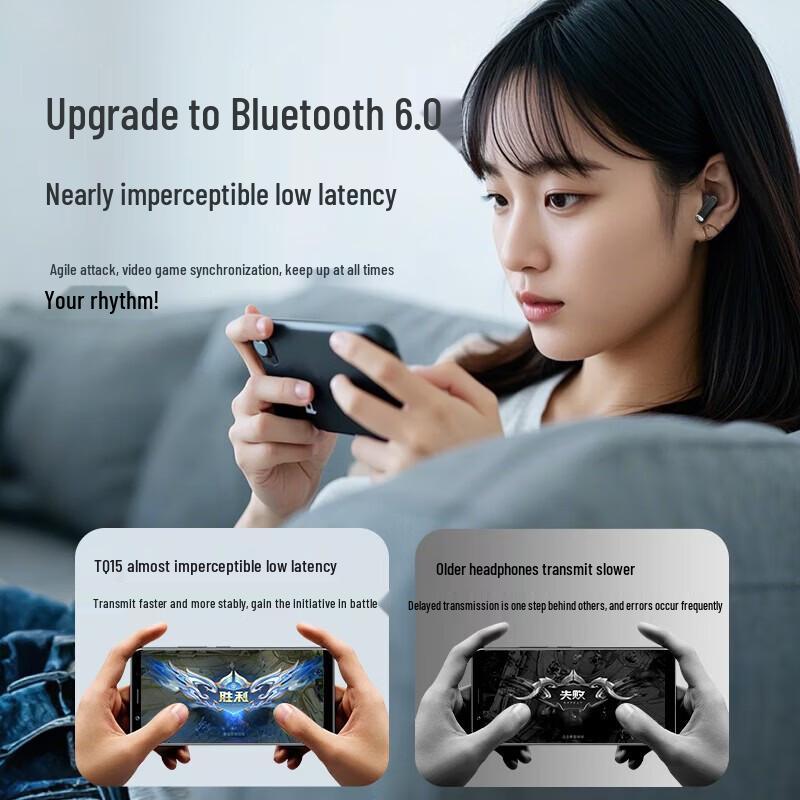 aigo TQ15 Wireless Bluetooth Earbuds with LED Display