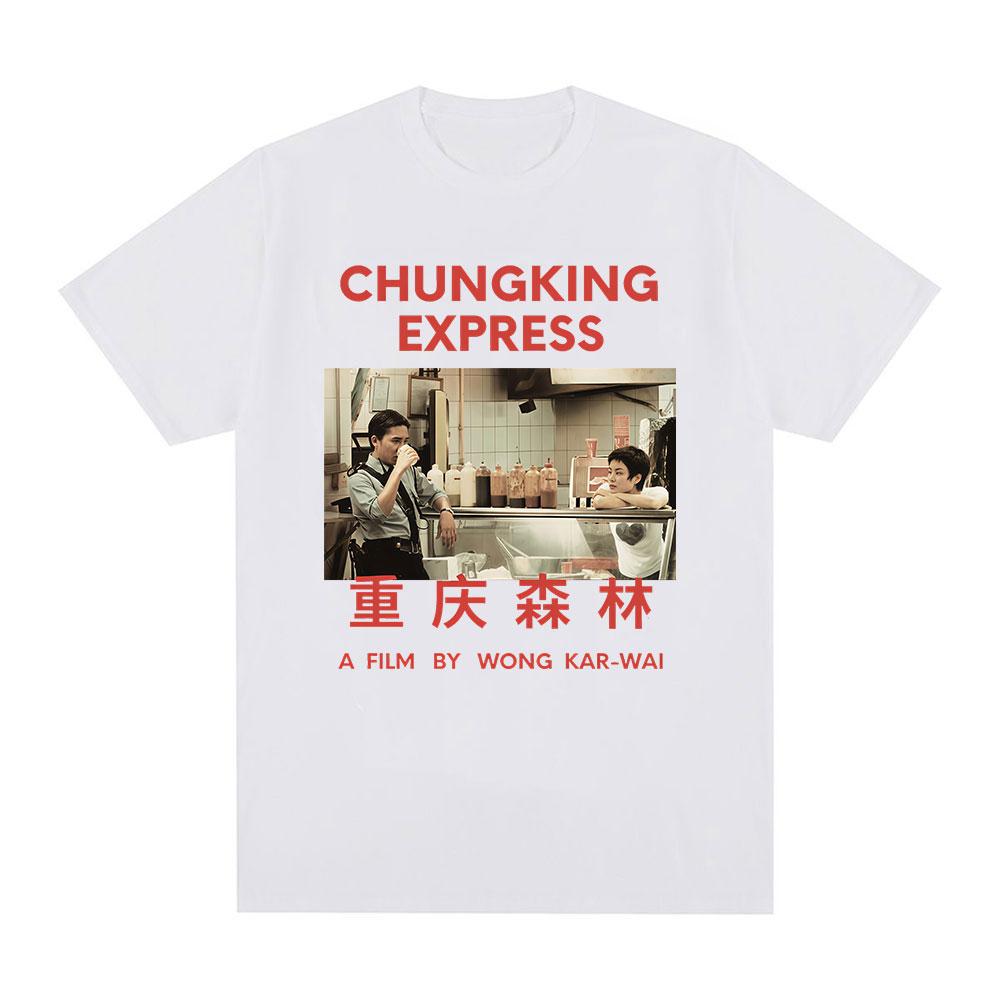 Chungking Express Wong Kar Wai T Shirts Men's Women Cotton Clothing Funny Short Sleeve O Neck Tee Shirt Fashion Vintage T-Shirts