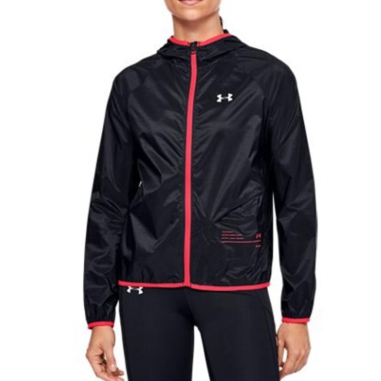 Under Armour Qualifier Running Jacket Women Outerwear Black 1326558-003