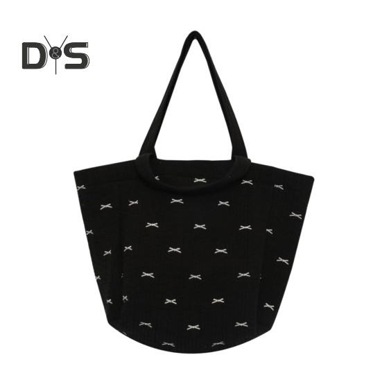 Outing Tote Bag Cotton Stroller Diaper Bag Portable Mommy Handbag Stroller Hanging Storage Bag for Diapers Bottles Travel Shopping