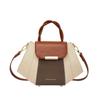 Color Block Handheld Bag for Women - Spring/Summer 2025: Versatile High-End Small Square Shoulder Bag with Niche Design.