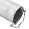 Stainless Steel Deck Funnel Water Oil Inlet Fill Filler Port Boat Gas Fuel   Cover Part