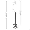 Tank Hook Organizer, Camping Light Holder, Accessory, Black, Ideal for Outdoor Activities