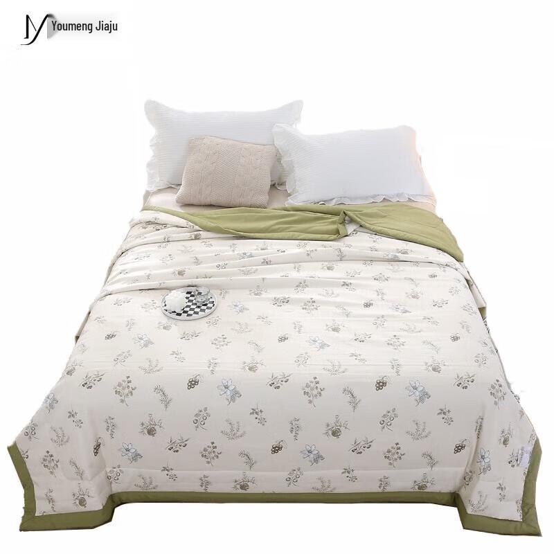 

Yabai Washed Cotton Linen Quilt