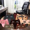 1pc Cat Collection Office Round Area Rug, Indoor Mat Suitable For Office, Under Office Chairs Bedroom Living Room Home Decor, Room Deco