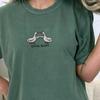 T-shirt Ricamata con Oca T-shirt Ricamata Camicia Ricamata Camicia Animale T-shirt Unisex