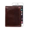 Men Short Faux Leather Wallet Large Capacity Bi-fold Wallet with Zipper Pocket Cash Coin Card Holder Folding Front Pocket Business Wallet