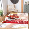 Kansas City Football Personalized Name Carpet Perfect For Hallway Outdoor Decorate Room Dormitory Antislip Rug Decorate Offices Spiritual Gift