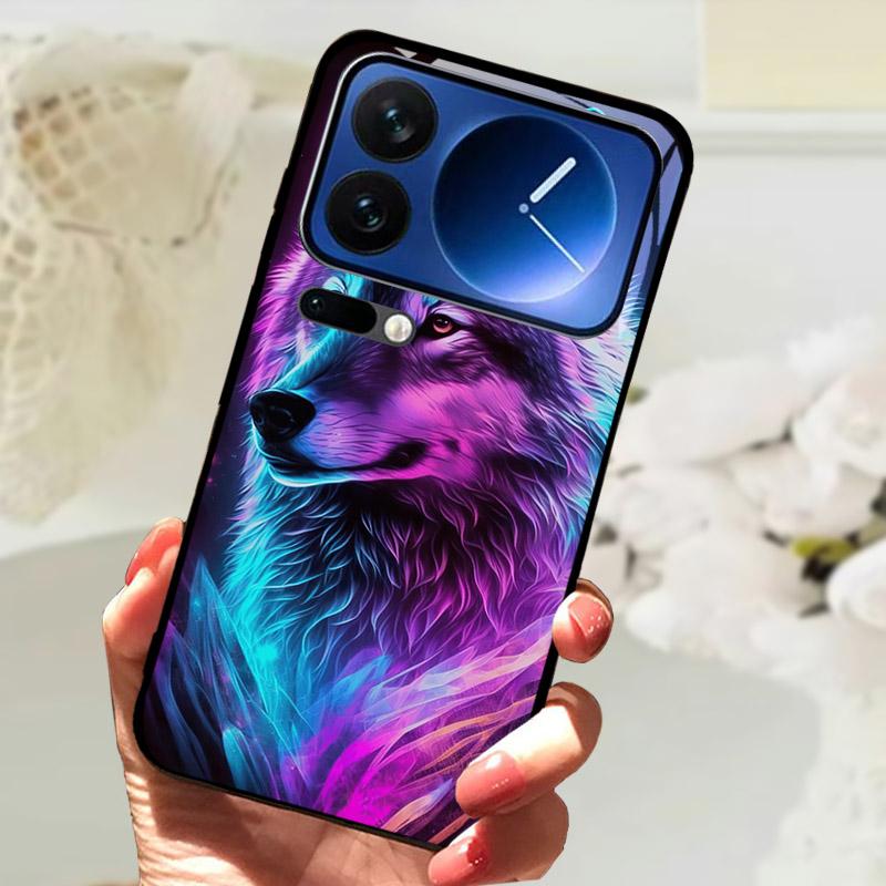 

For Xiaomi 17 Pro Max Case 17 17Pro Luxury Tempered Glass Protective Back Cover Case For Xiaomi17 Pro ProMax Phone Shell Fundas Xiaomi 17 pro max