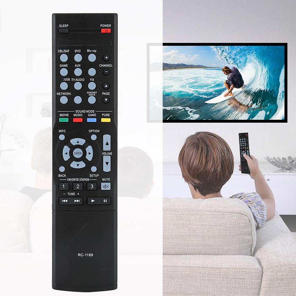 ABS odolný čierny ovládač výkonového zosilňovača náhradné príslušenstvo pre DENON RC-1169