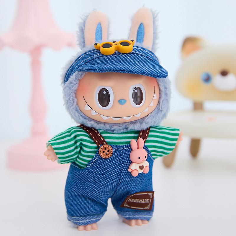 Labubu Clothing, Doll Pendant, 17cm Doll Clothing, Sitting Party Series, Dress Up, Clothes Straps, Pendant Accessories