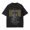 T-shirt Comic Battle Beast Invincible Hip Hop Cotone Lavato Oversize Vintage Uomo Donna T-shirt Lavata Oversize Unisex Harajuku alta qualità