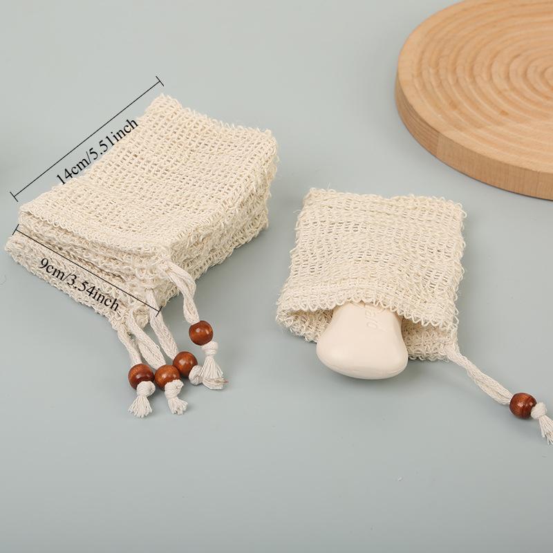 Broken Soap Bag Storage Foaming Net Face Cleanser Facial Cleanser Foaming Net, Household Soap Soap Bag Net