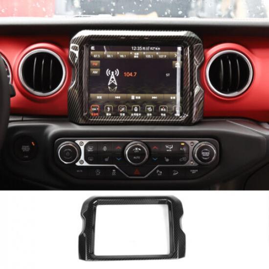 

8.4 Navigation Screen Frame Trim Decor Cover For Jeep Wrangler JL Rubicon 2018+