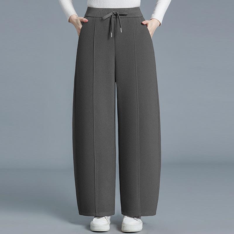 

2026 Spring Mother s Day Elastic Waist Loose-Fit Scythe Pants for Middle-Aged & Elderly Women 2XL (115-130 jin)