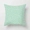 Mint Geometric Cushion Cover Polyester 45X45CM Pillowcase Home Decorative Throw Pillow Covers