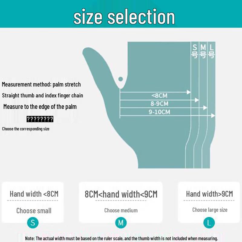 SUNWRAP Disposable PVC/Latex Gloves