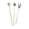 Silver Kanzashi Hairpin for Japanese Traditional Wear, Formal Occasions, Weddings, Graduations, Bridal, Kimono, Furisode, Hakama - Approx. 15cm,