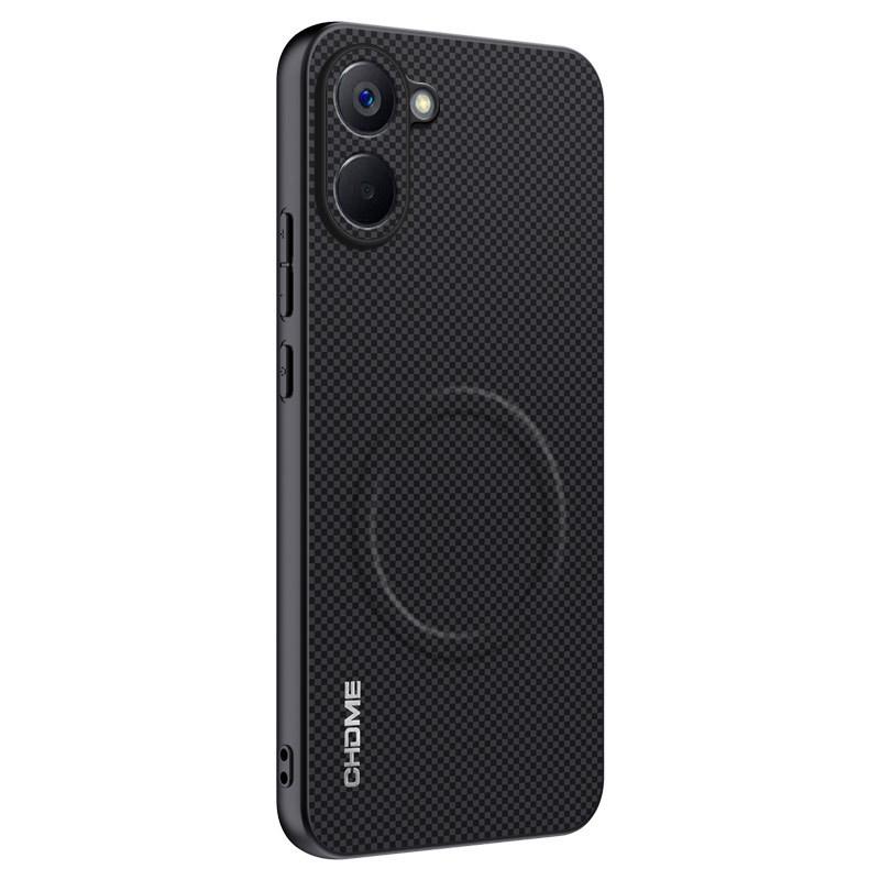 Realme C33 Full Coverage Protective Phone Case - Anti-Drop, Stylish Magnetic Buckle, Textured Finish