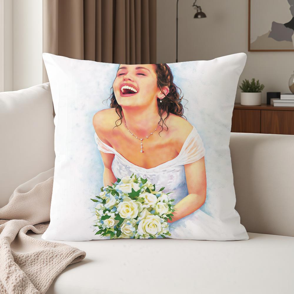 Movie Mamma Mia Pillow Case Suitable For Bedrooms Living Rooms Cars Home Decoration 30cmx30cm