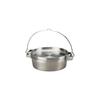 SOTO Dutch Oven Stainless Steel 10 Inch Half Lightweight Durable Outdoor Cooking Pot