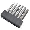6pcs 50mm SQ1-SQ5 Magnetic Screwdriver Bits Square Head Hex Shank For Electric Drill Driver Repairing Tools Accessories