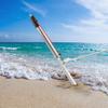Sand Spike Boat Anchor, 90 cm Slide Anchor Shore Spike, Galvanized Carbon Steel Boat Shore Anchors, Shallow Water Beach Anchors, for Securing Jet Ski