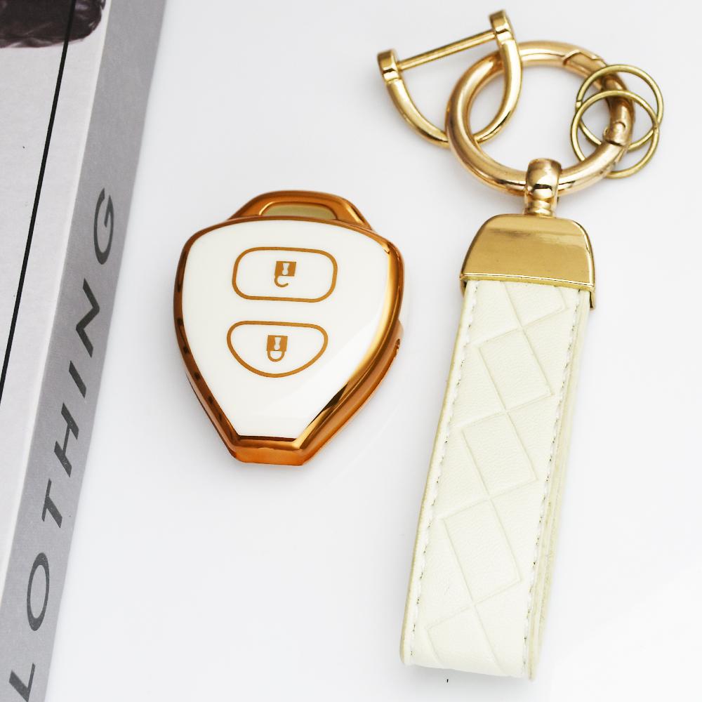Shell Bag For Toyota Crown Avalon Venza Matrix Corolla Camry Reiz Rav4 Yaris 4Runner Blank 2 3 4 Buttons Tpu Car Key Case Cover