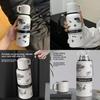 Flower Insulated Travel Mug With Leak Proof Lock For Office And Outdoor Use