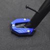 Aluminum Alloy Motorcycle Bike Kickstand Extender Anti-skid Foot Side Stand Extension Foot Pad Support for Motorcycle Dirt Bike