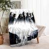 1pc Blanket Fast and Furious Print Design, Lightweight Blanket for Sofa, Bed- Soft &Warm, Gift for All Seasons like Christmas, Halloween