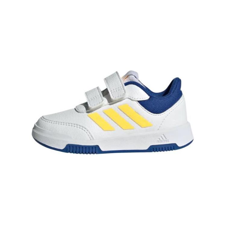 Adidas Tensaur Comfortable Fashion Slip Resistant Durable Low Top Walking Shoes Baby Shoes White Yellow Blue IG8801