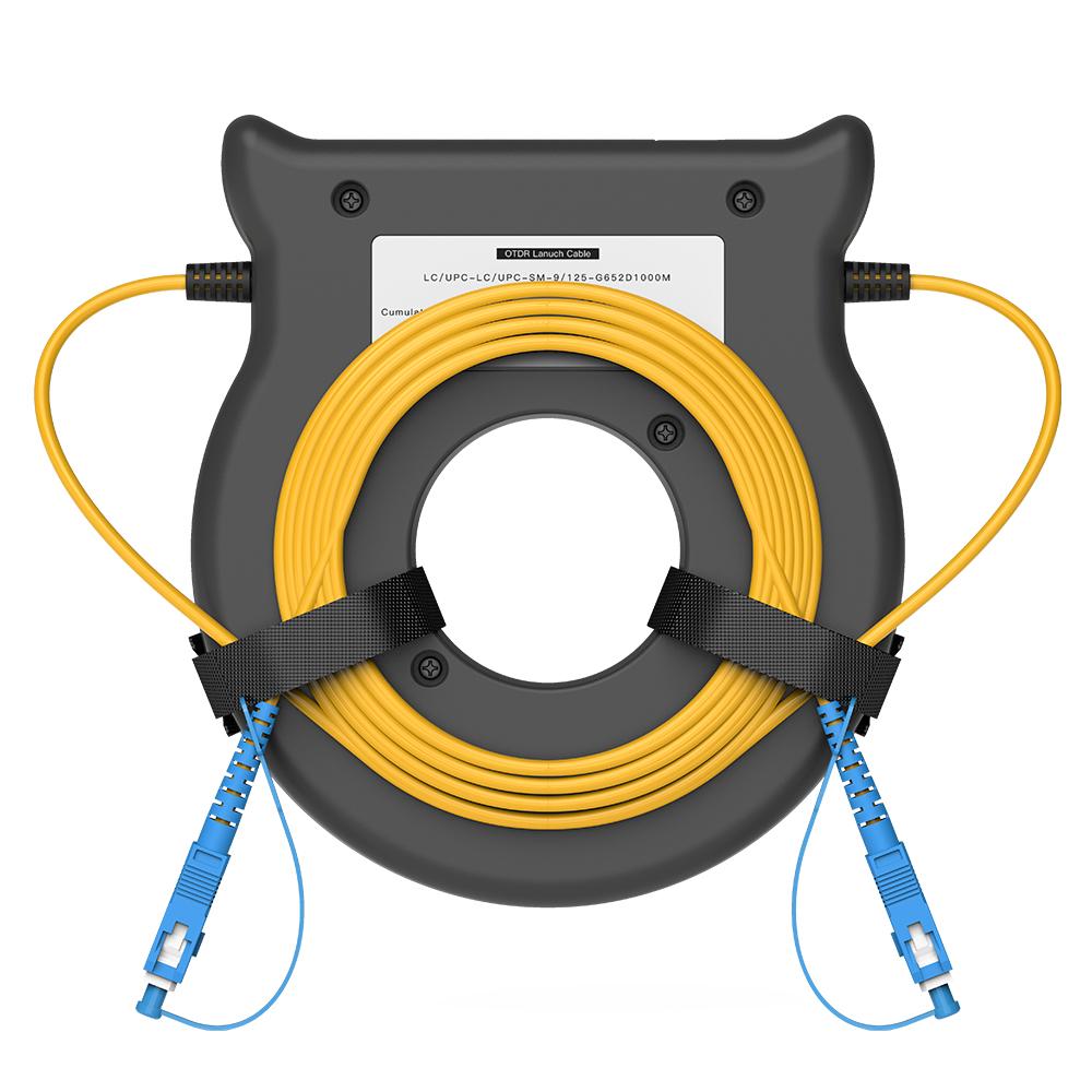 200M SC FC LC UPC APC Connector OTDR De Fibra Launch Cable Fiber Rings Single Mode OTDR Test Extension Cord Dead Zone Eliminator