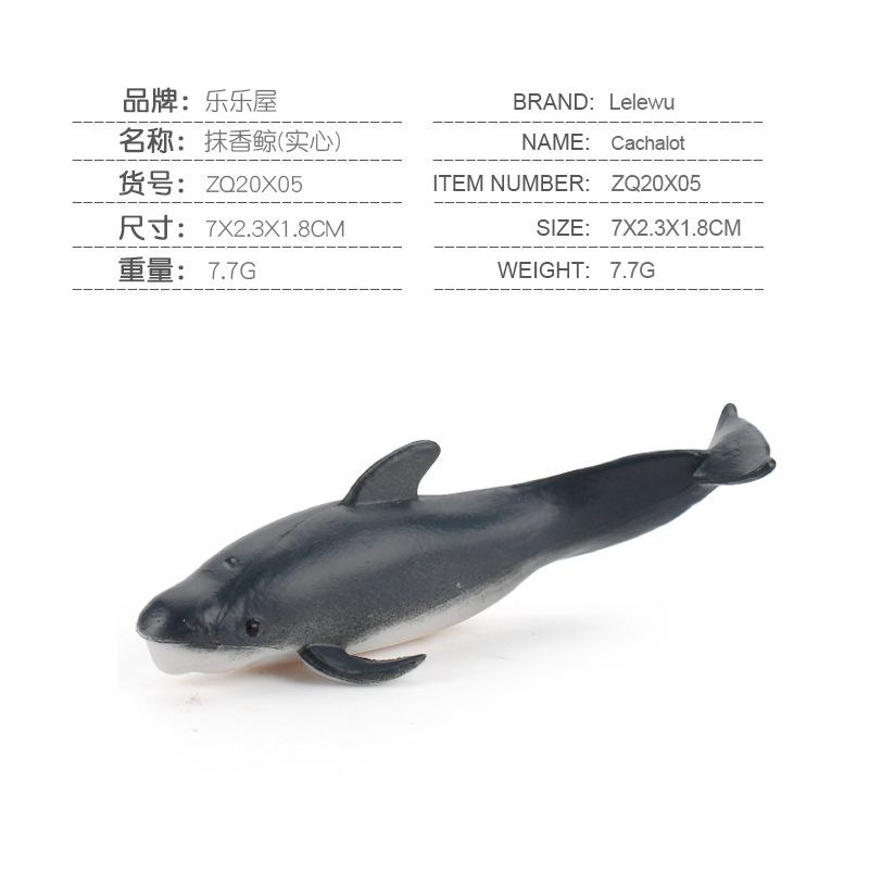 Mini Sea Animal Action Figure Dolphin Shark Whale Turtle Marine Creatures Model Ornaments Gifts For Boys Girls