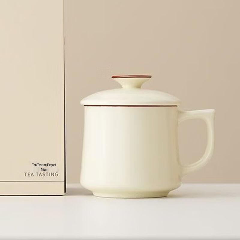 

OLOEY Ru Kiln Office & Car Ceramic Mug with Carrying Rope