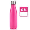 1Pc  European and American Coke Bottles Outdoor Large-capacity Car Sports Water Cups 304 Stainless Steel Vacuum Thermos Cups