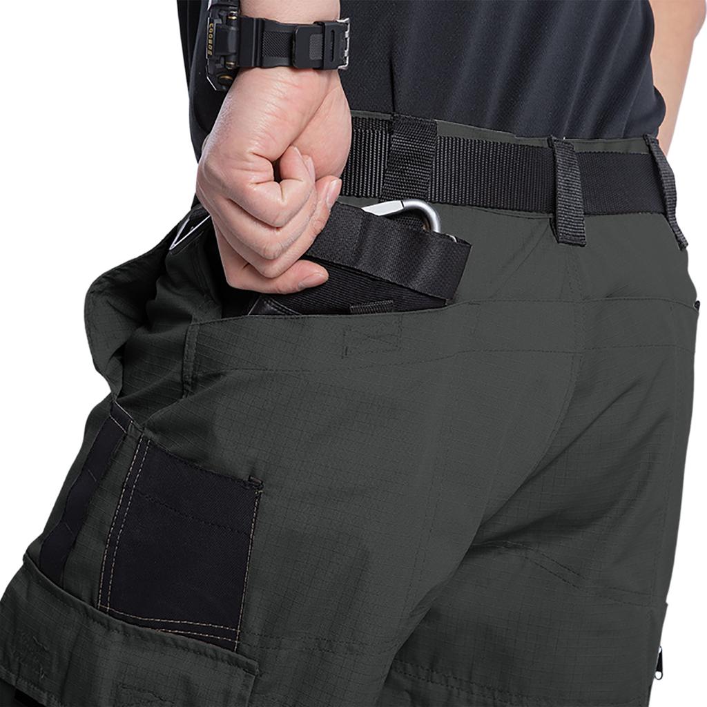 Men's Casual Workwear Multi-Pocket Shorts