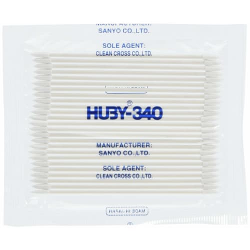 

HUBY Ватные палочки для младенцев (Твердый Острый Кончик Тонкий) 100 тампонов (BB013SP)