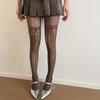 Women's Patterned Fishnet Net Stockings Garter Belt Tights Suspender Pantyhose Fishnets Thigh High Stockings Hosiery