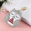 PU Leather Coin Purses Cute Key Bag Owl Coin Purse Mini School Bag Car Key Chain Pendant Lady Wallet Coin Purse