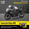 Simulation Kawasaki Alloy Ninja Motorcycle Model Toy For Play Display And