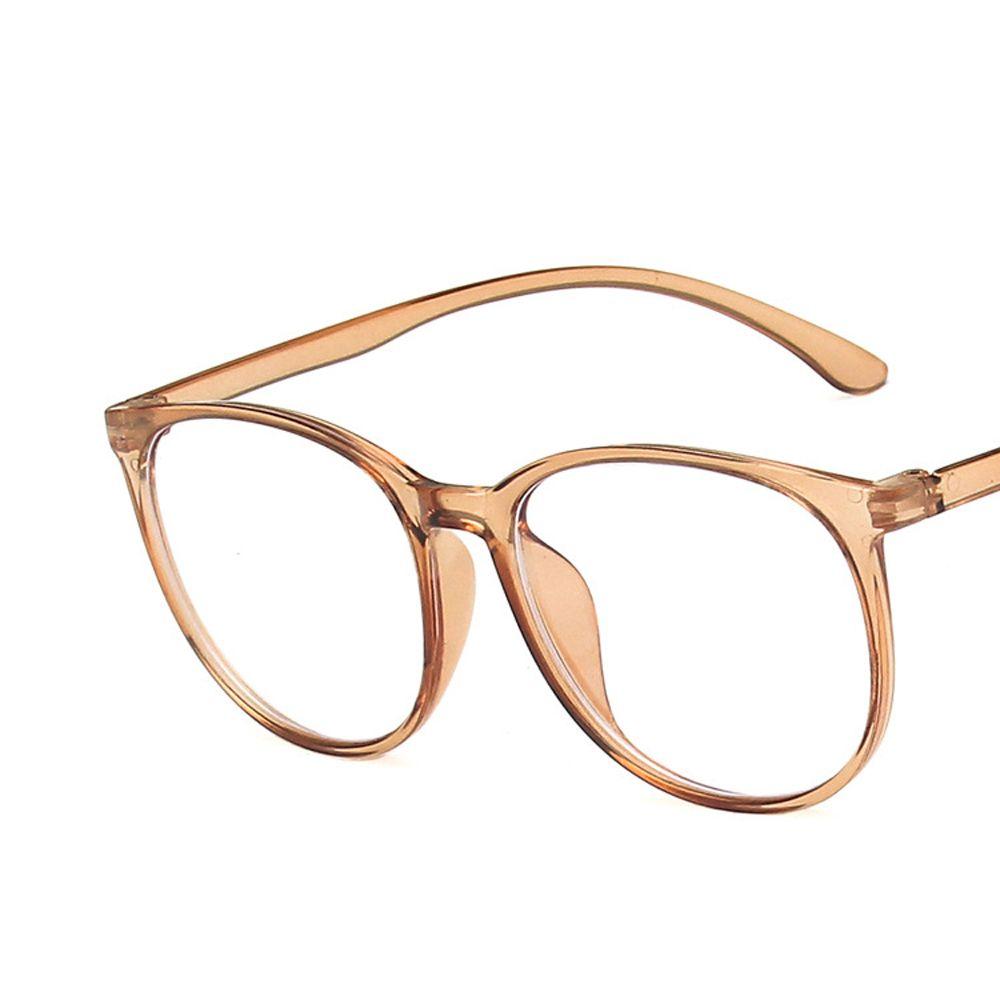 Big Round Frame Optical Glasses Computer Eyeglasses Anti-blue Light Glasses Round Eyewear
