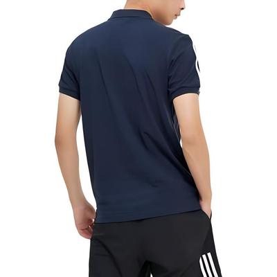 3 Stripes Outlets Polo Shirt Men's Legend Ink EJ0925