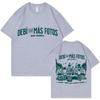 Rapper Bad Bunny Debi Tirar Mas Fotos DTMF Graphic T Shirt Men Hip Hop Popular T-shirts Oversized Cotton Casual T-shirt