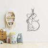 Vintage Metal Wall Art Modern Home Decor Living Room Indoor Sculpture